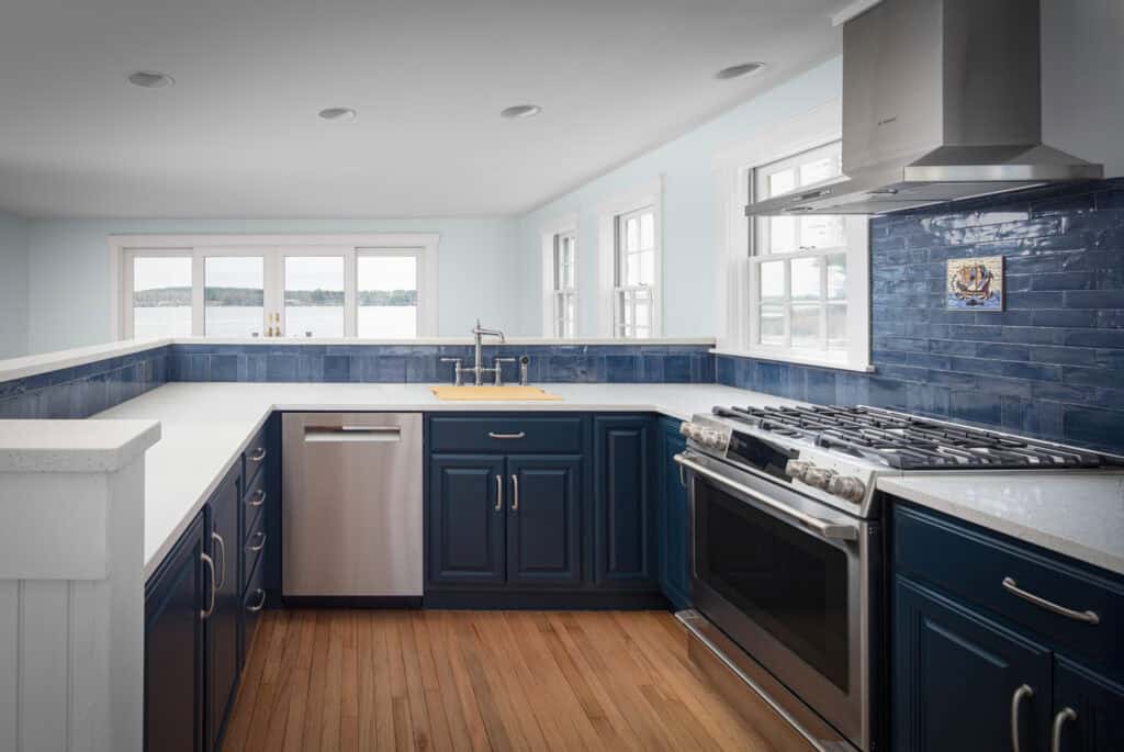 interior home remodeling designer helps client bring to life a refresh kitchen project 